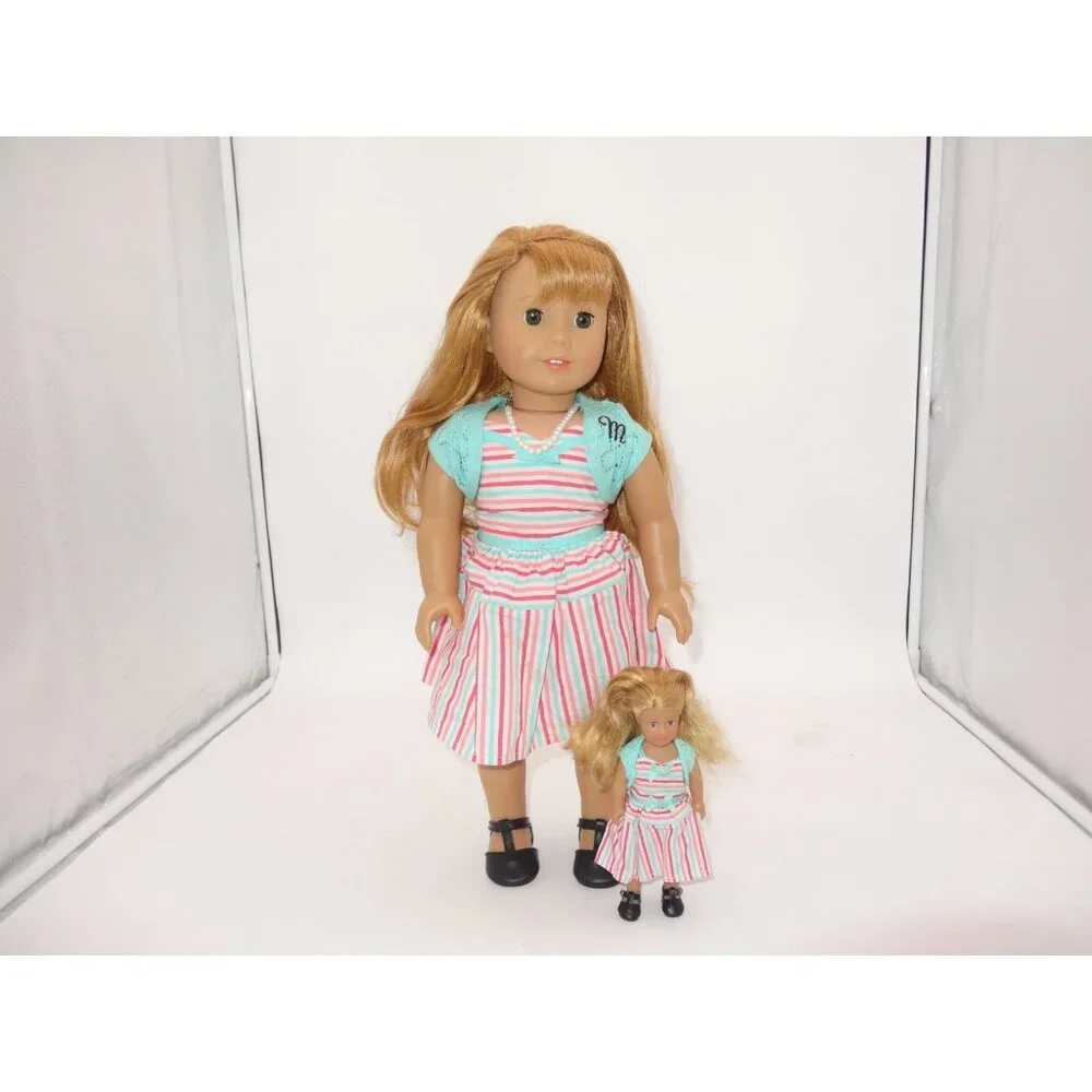 American Girl Maryellen Larkin Doll 18-inch 2014 Edition with a Mini Maryellen D